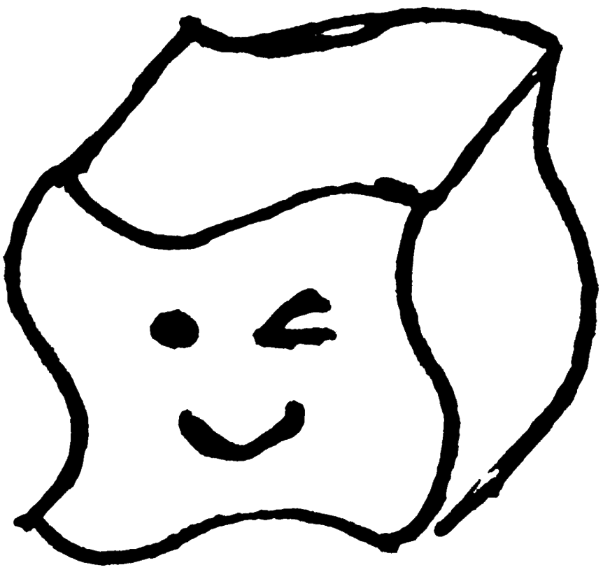 Silly Squared loading illustration