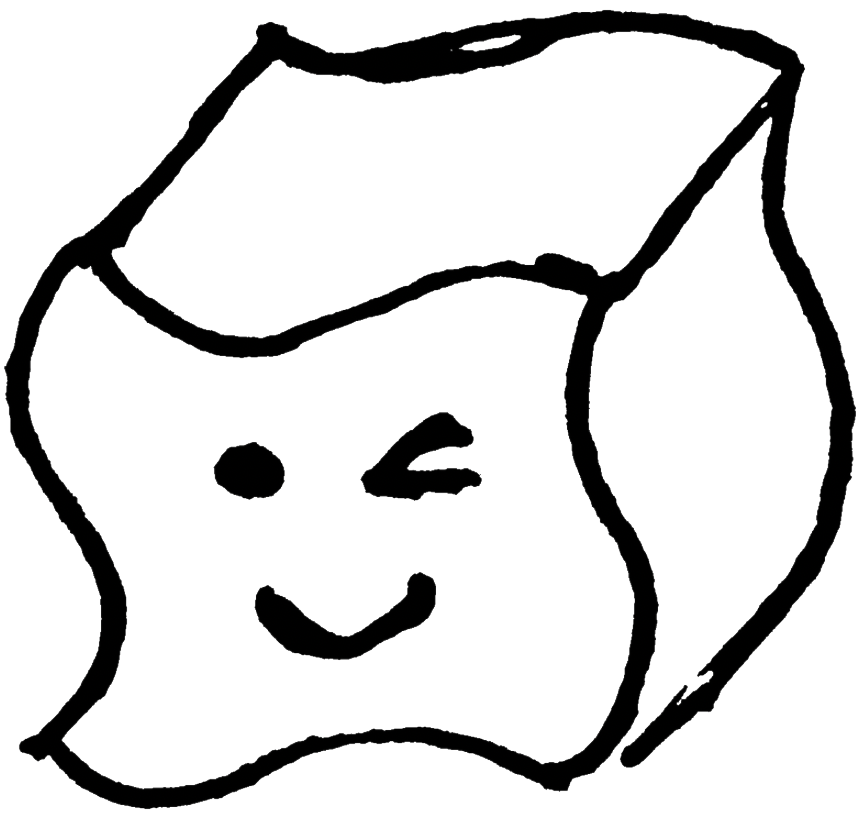 Silly Squared loading illustration